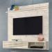 Bancada Suspensa Para TV 55 Polegadas 2811 Calacata Off White Madetec