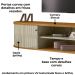 Bancada Suspensa Tv 60 Pol 2P 136 cm Modena Cumaru Opala MADETEC