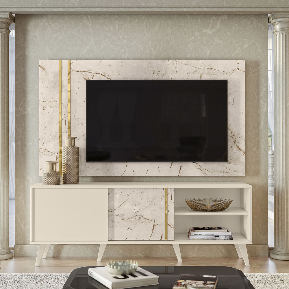 Bancada com Painel Para TV Até 65'' Cronos - Madetec