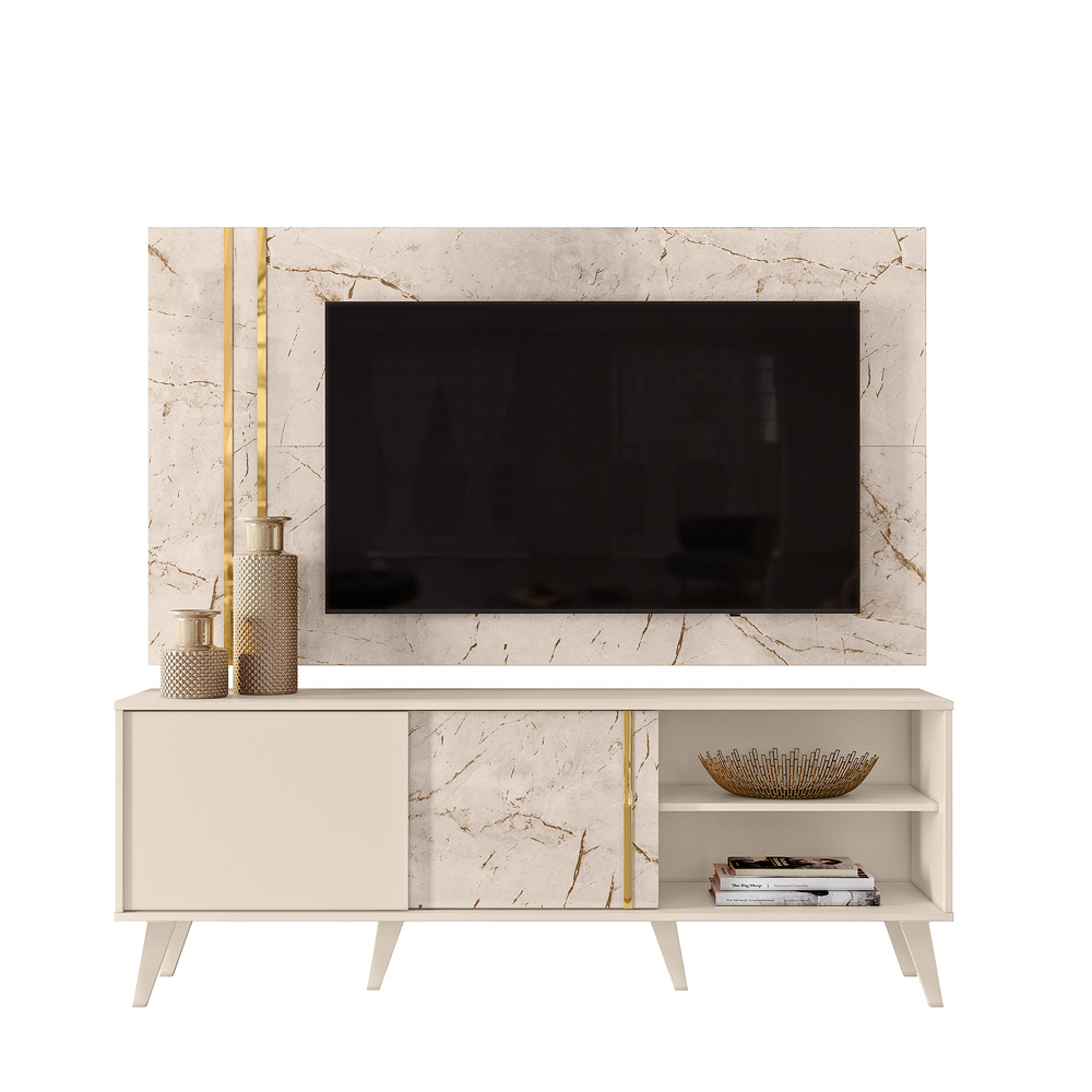 Bancada com Painel Para TV Até 65'' Cronos - Madetec