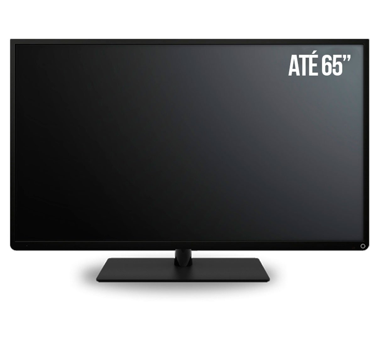Bancada com Painel para Tv até 65 Polegadas Ares Cinamomo/Off White
