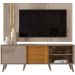 Bancada com Painel para Tv até 65 Polegadas Ares Fendi/Naturale