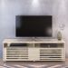 Bancada para TVs até 65 Polegadas Rollo Calacata Off-White