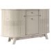 Buffet Aparador 3 Portas 136 cm Monza Calacata Off White MADETEC
