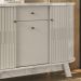 Buffet Aparador 3 Portas 136 cm Monza Calacata Off White MADETEC