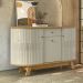 Buffet Aparador 3 Portas 136 cm Monza Cumaru Opala MADETEC
