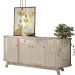 Buffet Aparador 4 Portas e 2 Gavetas 100% MDP Mônica Calacata/Off White