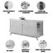 Buffet Aparador 4 Portas e 2 Gavetas 100% MDP Mônica Cinamomo/Off White