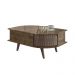 Conjunto Aparador Estoril com Mesa de Centro Indianápolis Imperial/Sepia Madetec