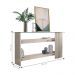 Conjunto Aparador e Mesa de Centro Kassia Calacata Off-White