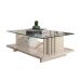 Conjunto para Sala de Estar Completo Zimmer Calacata Off-White