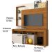 Estante Home Para TV 50 Polegadas 5991 Naturale Off White Madetec