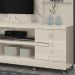 Estante Home Para TV 55 Pol Com Rodizios 9411 Calacata Off White MDT