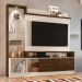 Estante Home Para TV 55 Polegadas 6471 Off White Savana Madetec