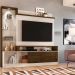 Estante Home Para TV 55 Polegadas 6471 Off White Savana Madetec