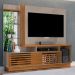 Estante Home Para TV 60 Polegadas 6431 Fendi Naturale Madetec