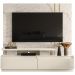 Estante Home TV 75 Pol 2 Gav 183 cm 6531 Calacata Off White MDT