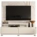 Estante Home TV 75 Pol Com Pes 183 cm 8531 Calacata Off White MDT