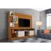 Estante Home Theater Heitor P/ TV 65" Naturale/Off White - Madetec