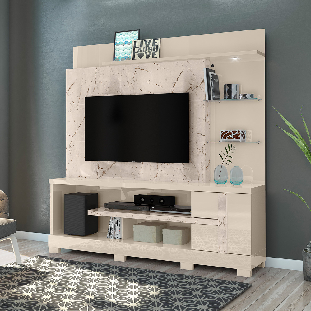 Estante Home Theater Madetec Alan para TV de até 55' - Madetec