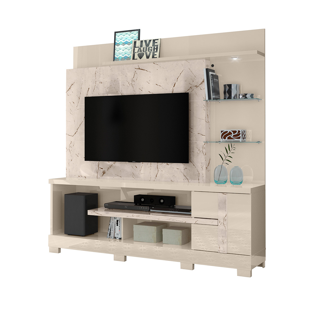 Estante Home Theater Madetec Alan para TV de até 55' - Madetec