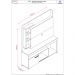 Estante Home Theater Madetec Ícaro para TV de até 50' - Madetec