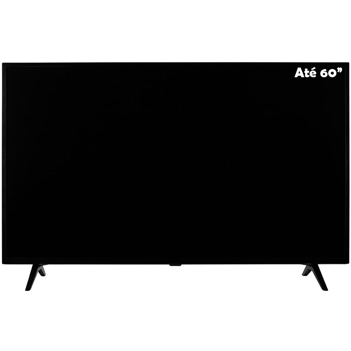 Estante Home Theater c/ Pés para Tv 60 Polegadas Paula Cumaru