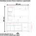 Estante Home Tv 50 Pol 1 Porta 160 cm Icaro Cinamomo Off White MADETEC