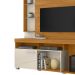 Estante Home Tv 50 Pol 1 Porta 160 cm Icaro Cinamomo Off White MADETEC