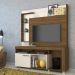 Estante Home Tv 50 Pol 1 Porta 160 cm Icaro Naturale Off White MADETEC