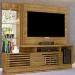 Estante Home Tv 60 Pol 200 cm Frizz Plus Cumaru MADETEC