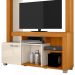 Estante Para Tv 50 Pol 1 Porta 136 cm Flavia Cinamomo Off White MADETEC