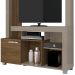 Estante Para Tv 50 Pol 1 Porta 136 cm Flavia Fendi Naturale MADETEC 