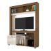 Estante Para Tv 50 Pol 1 Porta 136 cm Flavia Naturale Off White MADETEC