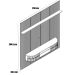 Home Suspenso para Tv 75 Polegadas 2 Portas Jaguar Calacata/Off White