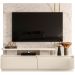 Home Theater para Tv 75 Polegadas com 2 Gavetas New Ártemis Calacata/Off White