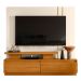 Home Theater para Tv 75 Polegadas com 2 Gavetas New Ártemis Cinamomo/Off White