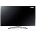 Home Theater para Tv de 55" c/ 2 Prateleiras e Led Aline Cinamomo/Off White