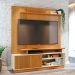 Home Theater para Tv de 65" Porta de Correr Hades Cinamomo/Off White