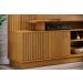 Home Theater para Tv de 65" Porta de Correr Hades Cumaru