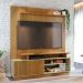 Home Theater para Tv de 65" Porta de Correr Hades Cumaru/Opala