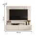 Home para TVs 75" com 2 Gavetas Richmond Calacata Off White