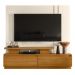 Home para TVs 75" com 2 Gavetas Richmond Cinamomo Off White