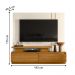 Home para TVs 75" com 2 Gavetas Richmond Cinamomo Off White