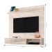 Home para TVs até 50 Polegadas Suspenso Ceará Calacata Off-White