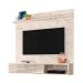 Home para TVs até 50 Polegadas Suspenso Ceará Calacata Off-White