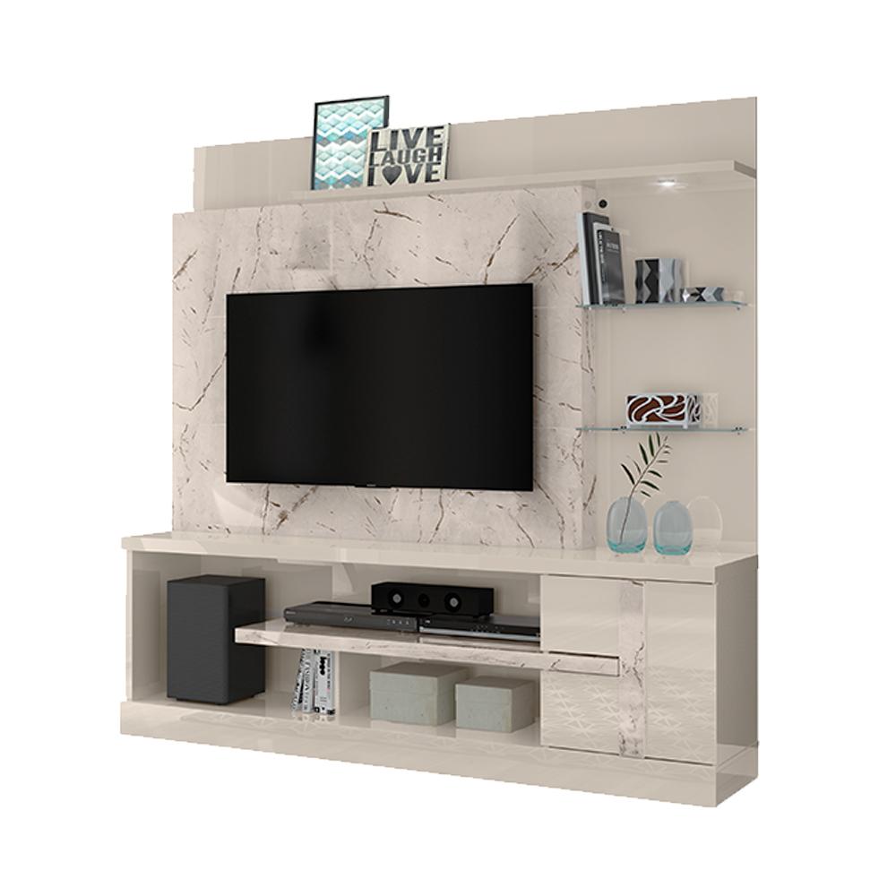 Home para TVs até 55 Polegadas Turquia Calacata Off-White