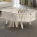 Mesa De Centro Para Sala 2 Portas 3071 Calacata Off White MDT