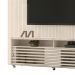 Painel Bancada Tv 75 Pol 245x238 cm Prestige Calacata Off White MADETEC