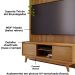 Painel E Bancada Tv 65 Pol 245x179 cm Milo Cumaru MADETEC